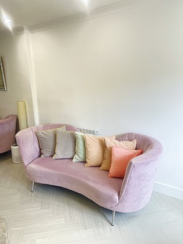 Lilac sofas seaters - 2,