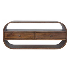 Luxury Curved Edge Media Unit