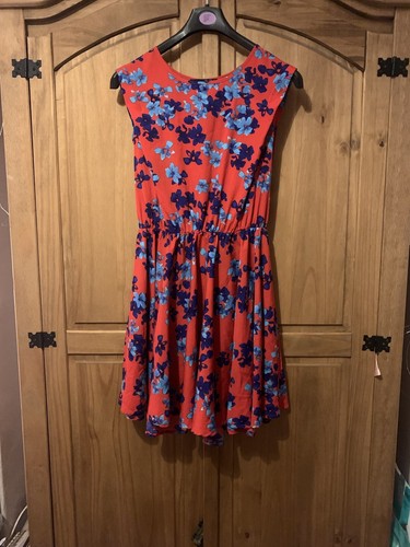 Red orange primark dress - primark,