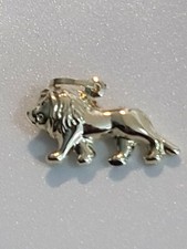 9ct Yellow Gold 3D Lion King