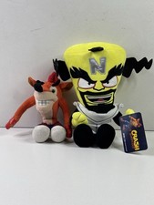 Crash Bandicoot Dr Neo Cortex Soft Toy Plush 25th Anniversary