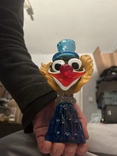 Venetian Glass Clown Candle