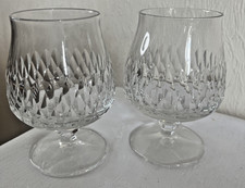 Cut Crystal Brandy Glasses