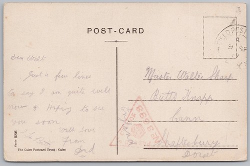Cann dorset postcard - postcard, to