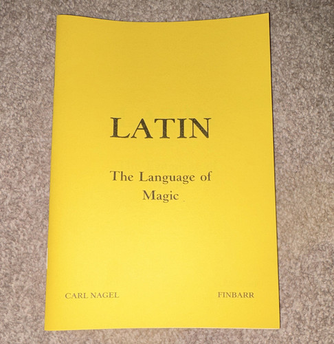 Carl nagel latin the language - carl, latin: