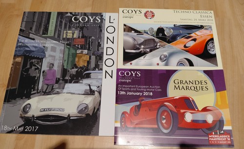 Coys old catalogues - 3,