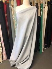 BLUEY GREY TEXTURED COTTON  -