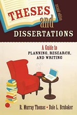 Theses and Dissertations: A Guide t..., Thomas, Dr. R. 