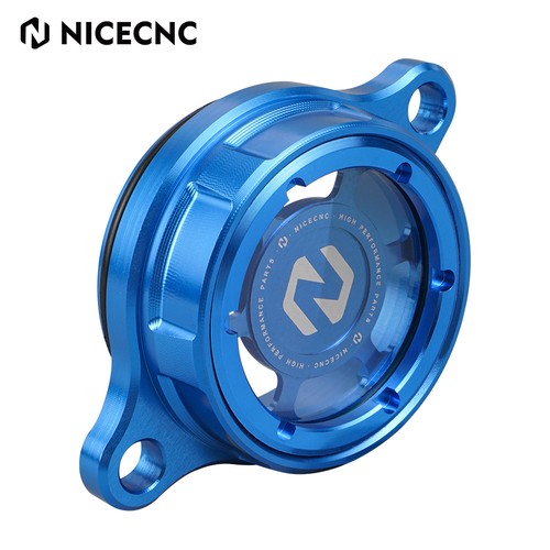 Clear engine oil filter - clear, cap