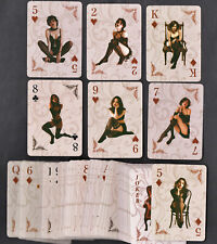 Sultry Seductive Pinups Playing Cards Sealed Box Set Poker Sexy Lingerie Nylon