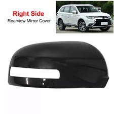 Right Driver Side Door Wing Mirror Cover Cap For Mitsubishi Outlander 2013-2019