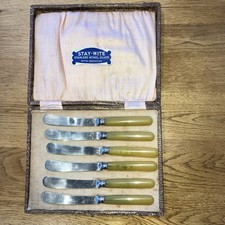 Set of 6 STAY-WHITE VINTAGE