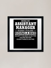 Assistant Manager Riding A