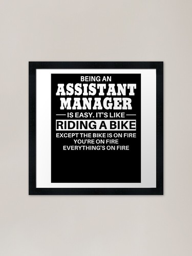 Assistant manager riding - assistant, a