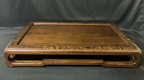 Japanese wood display stand - display,