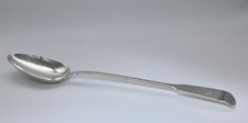 SOLID SILVER BASTING SPOON -