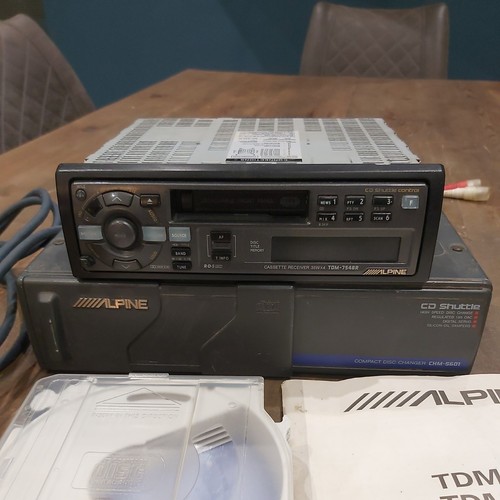 Alpine tdm 7548r car radio - alpine,