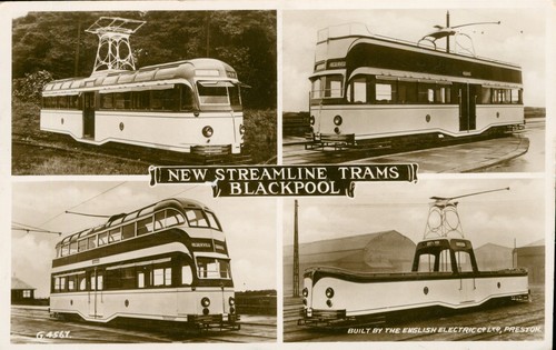 Blackpool new streamline trams - blackpool,