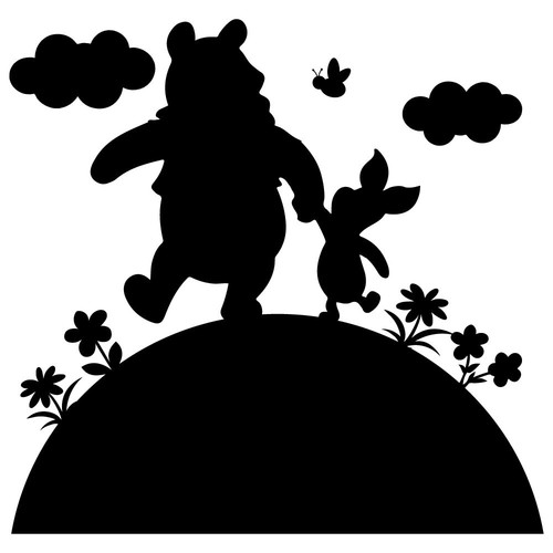Pooh piglet vinyl - pooh,