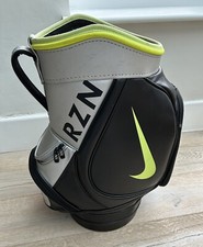 Nike Golf Den Caddie Ball Mini Tour Range Bag | RARE | Black/Volt