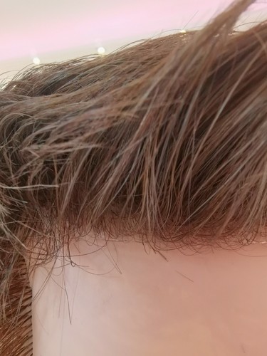 Hair system new perfectly - hair, cut