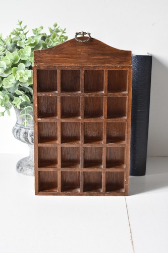 Vintage wooden thimble - wooden,