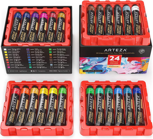 Arteza acrylic paint set - arteza,
