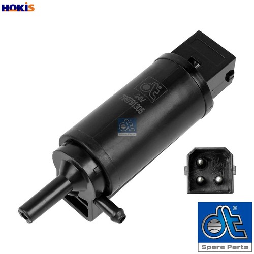 Washer fluid pump window - pump,