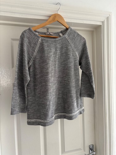 Ladies size grey jumper - size, 14