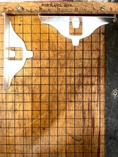 Vintage Pair Glass Shelf