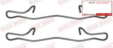FRONT / REAR ACCESSORY KIT DISC BRAKE PAD FITS: FORD C-MAX II 1.6 TI/1.6 ECOB