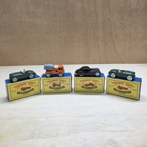 Vintage matchbox series - series, moko