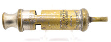 Antique Brass  J Hudson The Metropolitan Police Whistle 131 Barr Street Auction