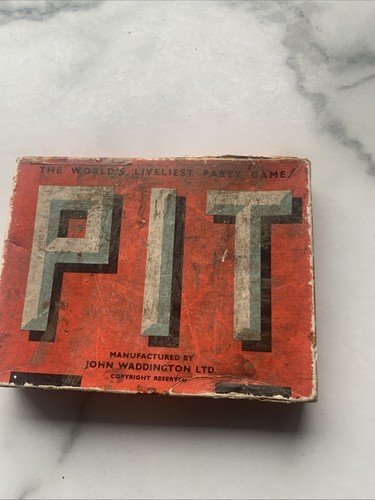 Vintage waddingtons pit game - waddingtons,