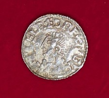 Æthelred II the UnreadySilver Penny  Crux Type Æthelweard of Sudbury, AD 991–997