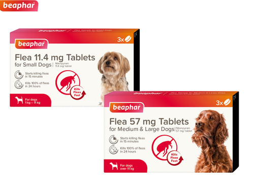 Beaphar dog flea tablets fast - beaphar,