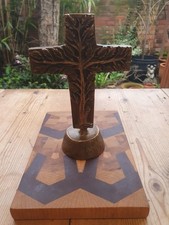 Bronze tree life crucifix - tree,