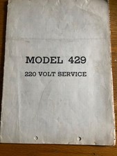 ROCK OLA 429 SCHEMATIC