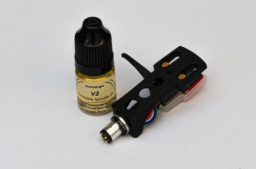 Matt black headshell - headshell,, stylus