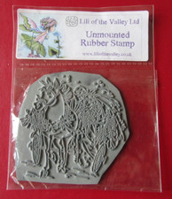 Lili of the Valley unmounted rubber stamp – Love is in the air- Wedding carriage