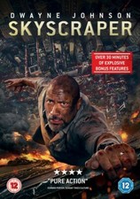 SKYSCRAPER ( DVD 2018) NEW N