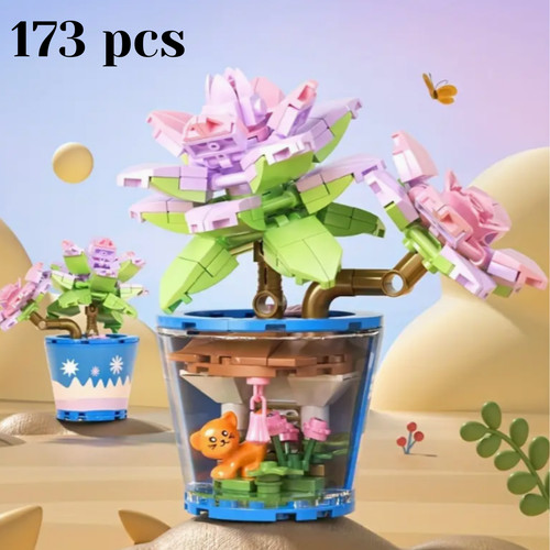 173 pcs potted flower tabletop - 173,