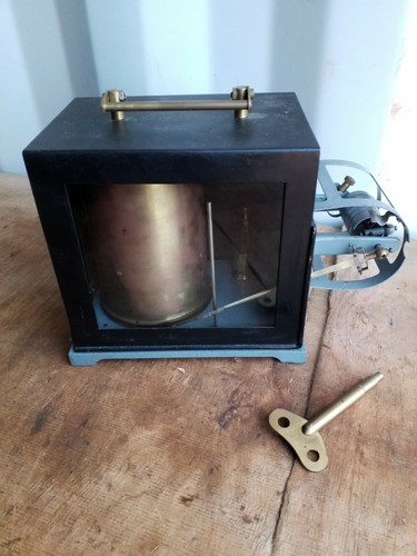 Vintage thermograph clockwork - thermograph,