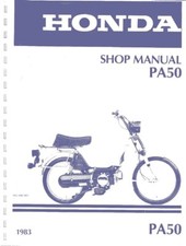 Honda PA50 Service Manual