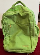 NAJ OLEARI Bright Green Cabin Bag Medium Size Luggage Travel Trolley Suitcase