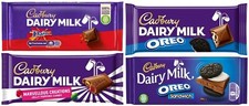 Dairy Milk Chocolate Bars from