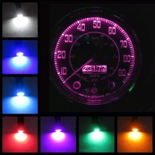 9Pcs For Austin Mini Smiths Dash 2 3 Clock Gauge LED Complete Bulb Set Kit T10