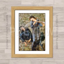 Burne-Jones print: Beguiling