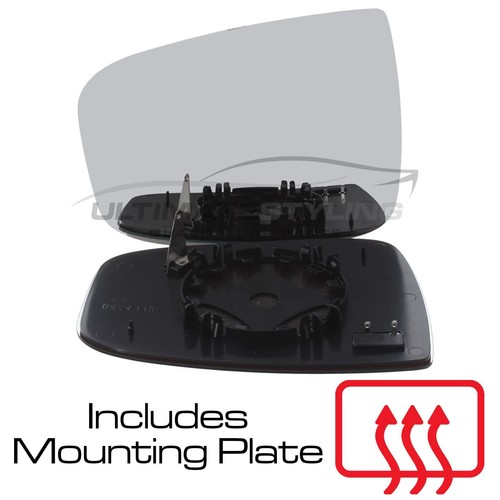 Wing mirror glass - wing, fits