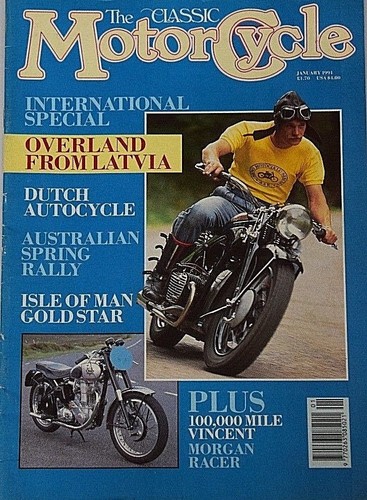 Classic motorcycle jan 1991 - motorcycle,